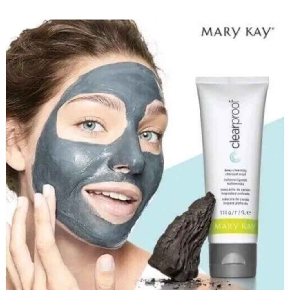 Mary Kay Clear Proof Deep Cleansing Charcoal Mask 4 Oz New